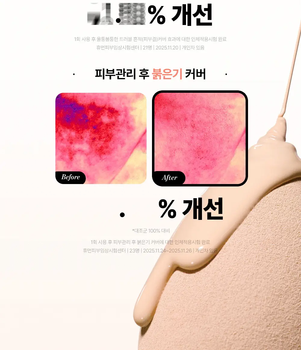 [진정커버] 구달 어성초 진정 블레미쉬 커버 선비비 뉴트럴 베이지 50ml 기획 (+25ml) 상세페이지 16